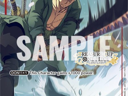 Roronoa Zoro (Treasure Cup) [One Piece Promotion Cards] Hot on Sale