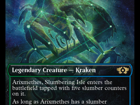 Arixmethes, Slumbering Isle (Halo Foil) [Multiverse Legends] Sale