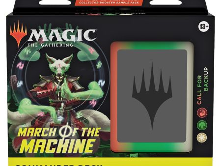 March of the Machine - Commander Deck (Call For Backup) For Discount