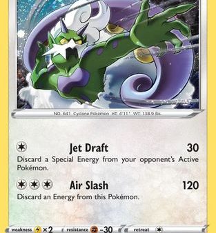 Tornadus (142 185) (Cosmos Holo) [Sword & Shield: Vivid Voltage] Online Hot Sale