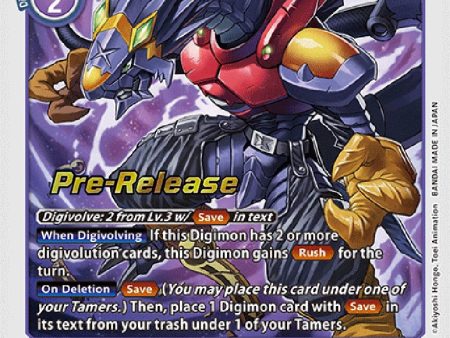 Arresterdramon [BT12-077] [Across Time Pre-Release Cards] Fashion