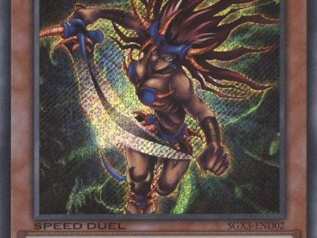 Amazoness Swords Woman [SGX3-END02] Secret Rare For Discount